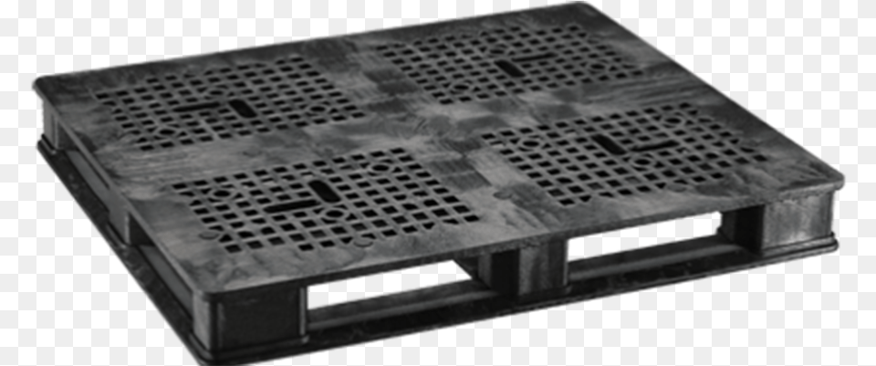 Edge Rackable Plastic Pallet Orbis Pallet 5000 Lb 48 In L 40 In W Black, Architecture, Building, Coffee Table, Furniture Png