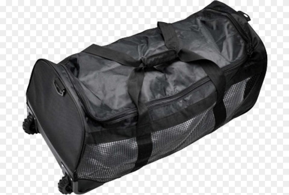 Edge Roller Mesh Duffel Bag Duffel Bag, Baggage, Clothing, Coat, Jacket Png