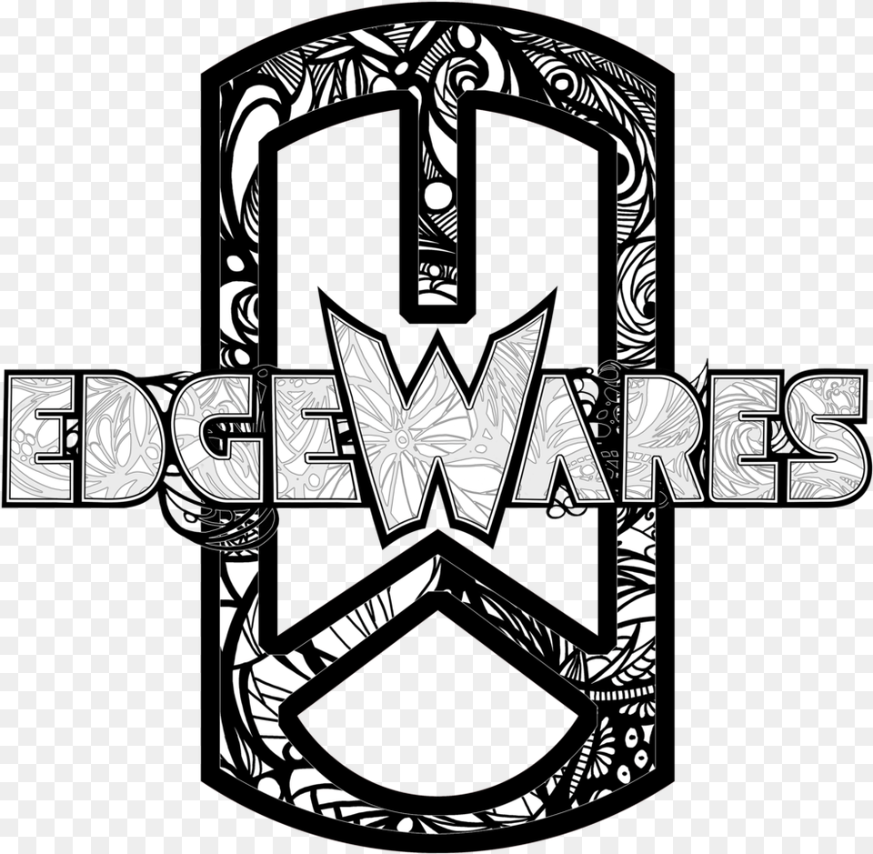 Edgewares Zen Doodle Fashion Designer Logo Emblem, Symbol, Electronics, Hardware Free Png