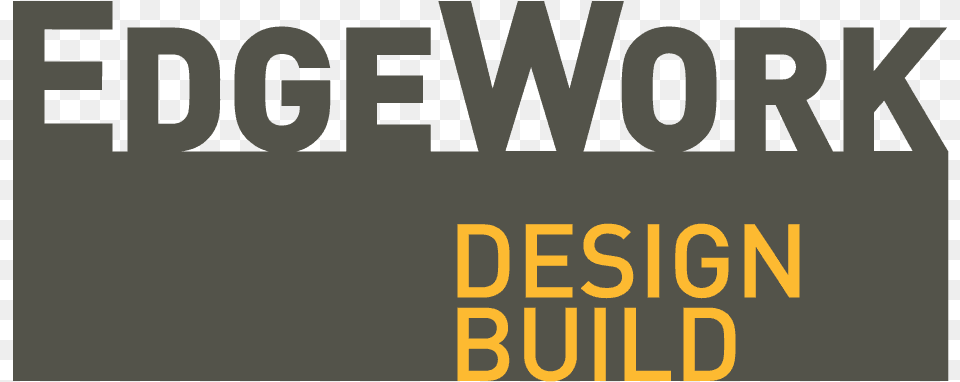 Edgework Design Build, Text Free Png
