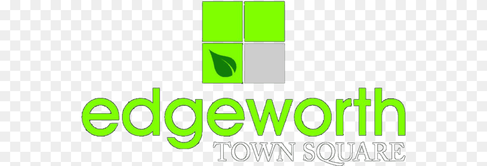 Edgeworth Town Square, Green, Logo Free Transparent Png
