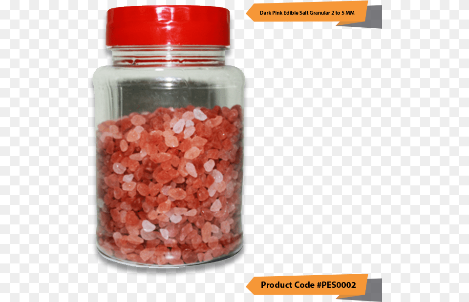 Edible Pink Salt Candy, Jar Free Transparent Png