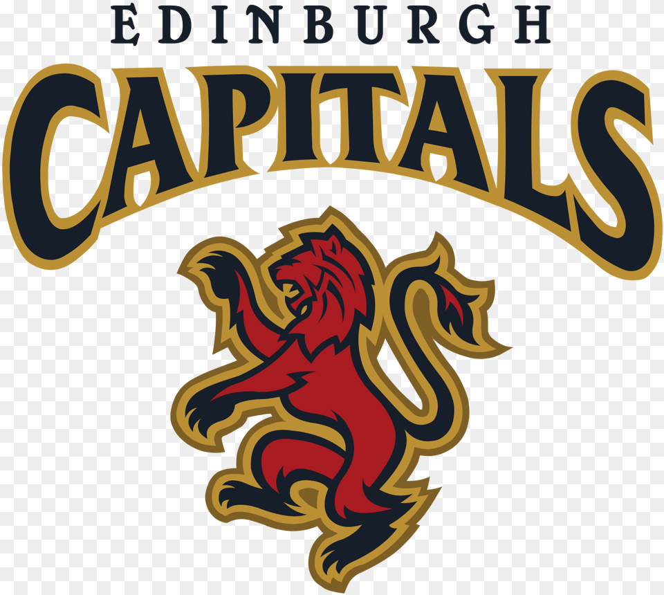 Edinburgh Capitals Logo Edinburgh Capitals Ice Hockey, Book, Publication, Advertisement, Poster Free Transparent Png