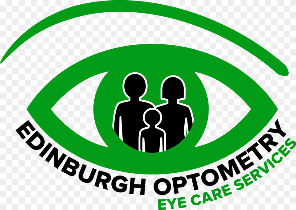 Edinburgh Optometry Circle, Logo, Person, Head, Recycling Symbol Png