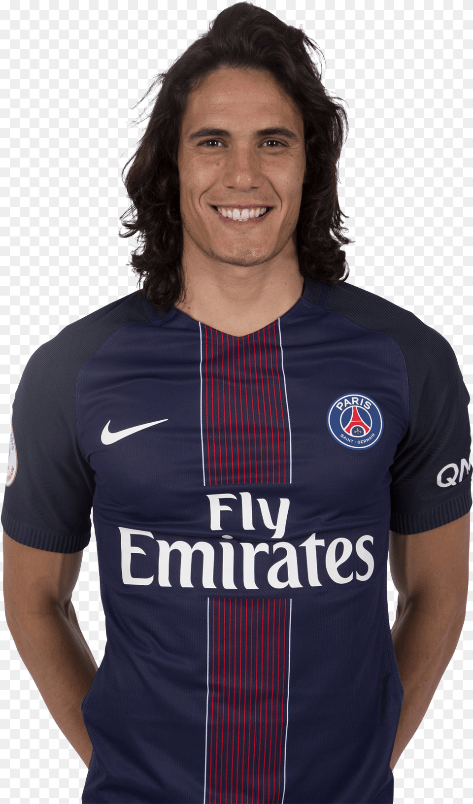 Edinson Cavani Photo, Clothing, Shirt, Adult, Person Png Image