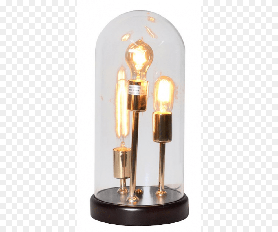 Edison Style Dome Lamp, Light, Bottle, Cosmetics, Perfume Free Transparent Png