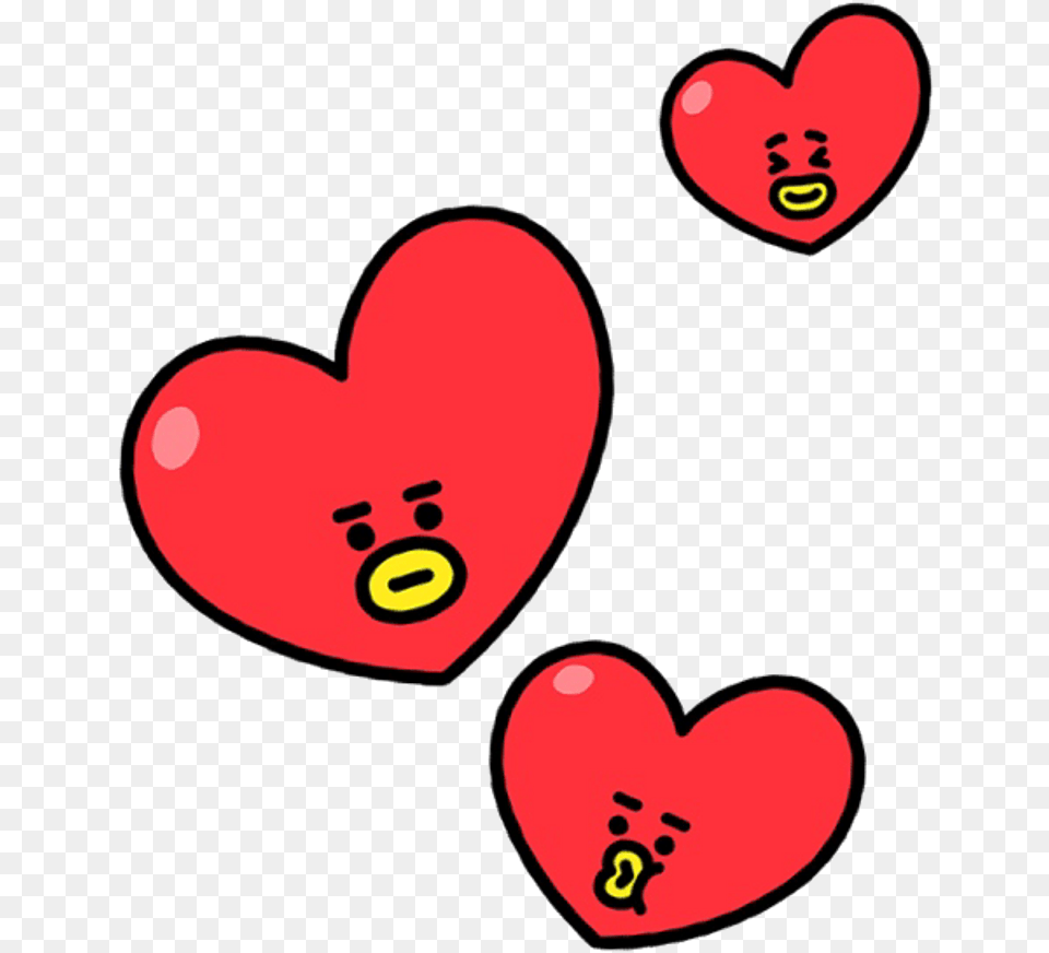 Edit And Bts Image Cute Transparent Background, Heart Png