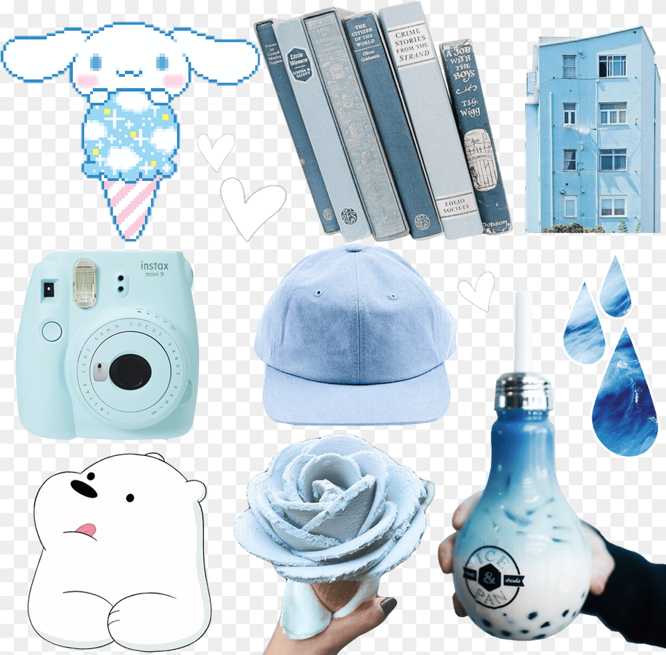 Edit Editing Overlays And Cute Blue Overlays For Edits, Clothing, Hat, Electronics, Baseball Cap Free Transparent Png