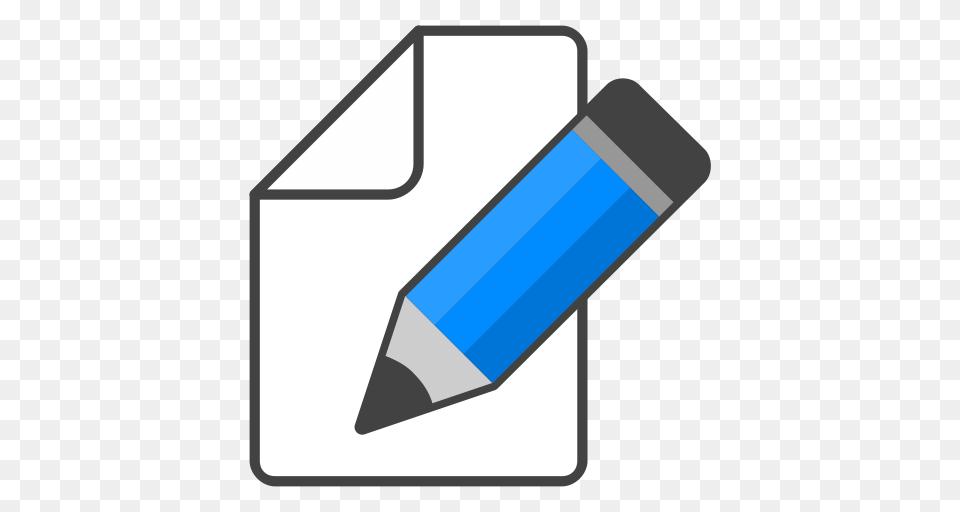 Edit Icon Blue Pencil Free Png Download