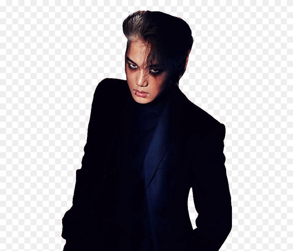 Edit Kpop Exo Kai Kimjongin Kim Jongin Exo Monster, Head, Clothing, Suit, Face Png