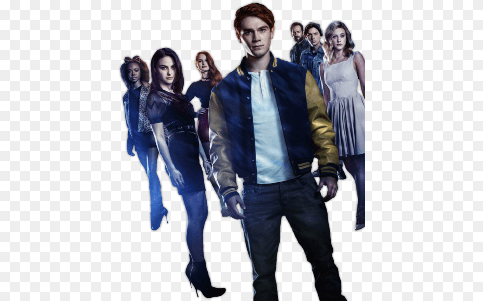 Edit Love And Hipster Image Riverdale, Clothing, Coat, Jacket, Adult Free Transparent Png