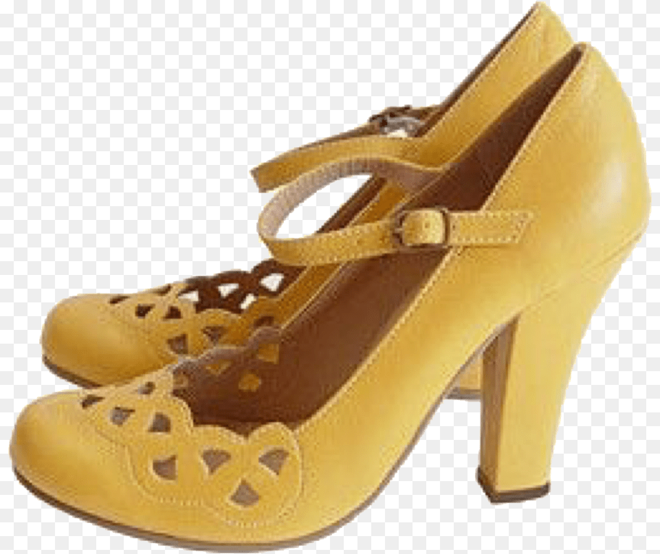 Edit Moodboard And Niche Image Mustard Pumps, Clothing, Footwear, High Heel, Shoe Free Png Download