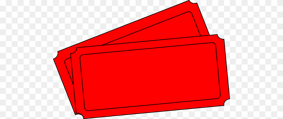 Edit Ticket Template Clip Art At Clker Red Blank Raffle Tickets, Dynamite, Weapon Free Png