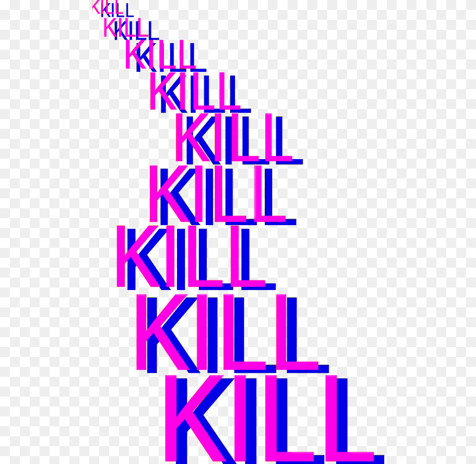 Edit Tumblr Overlay Kill Lilac, Light, Purple, Cross, Neon Png Image