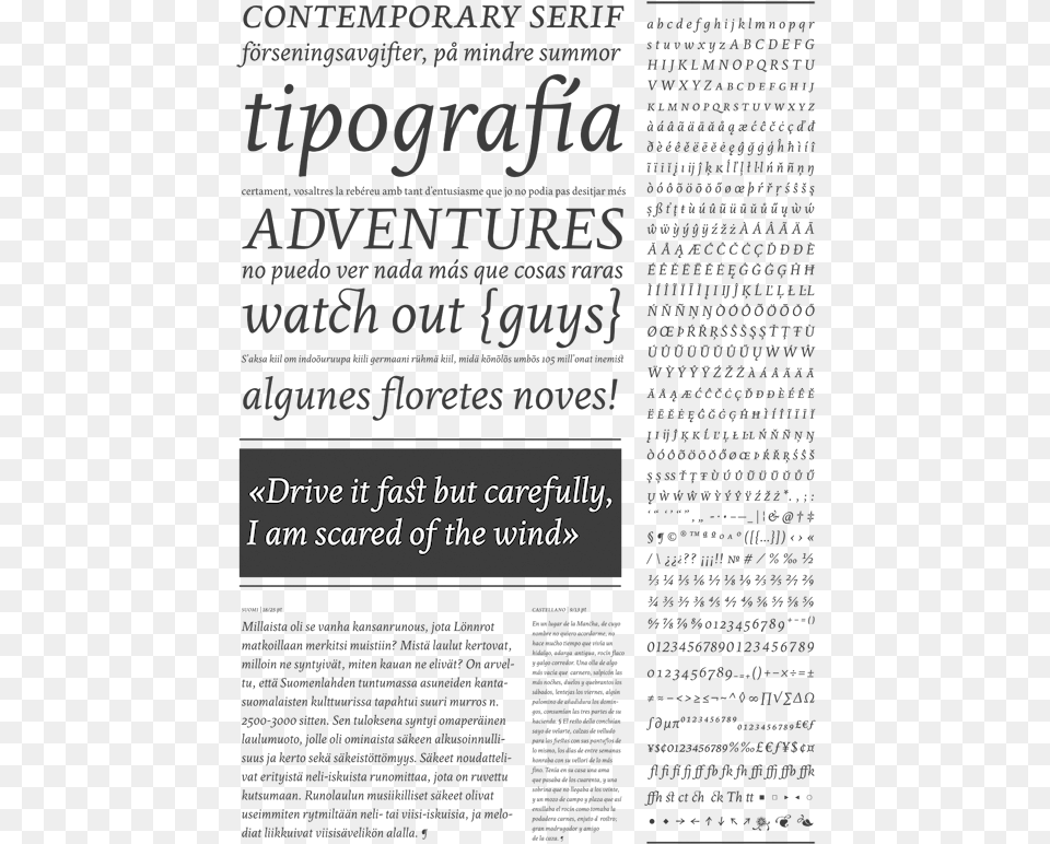 Edita Tipografa Para Libros Tipografia Para Libros, Advertisement, Poster, Book, Publication Free Png Download