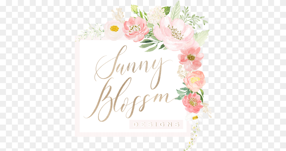 Editable Boutique Logo Garden Roses, Greeting Card, Envelope, Mail, Rose Free Png Download