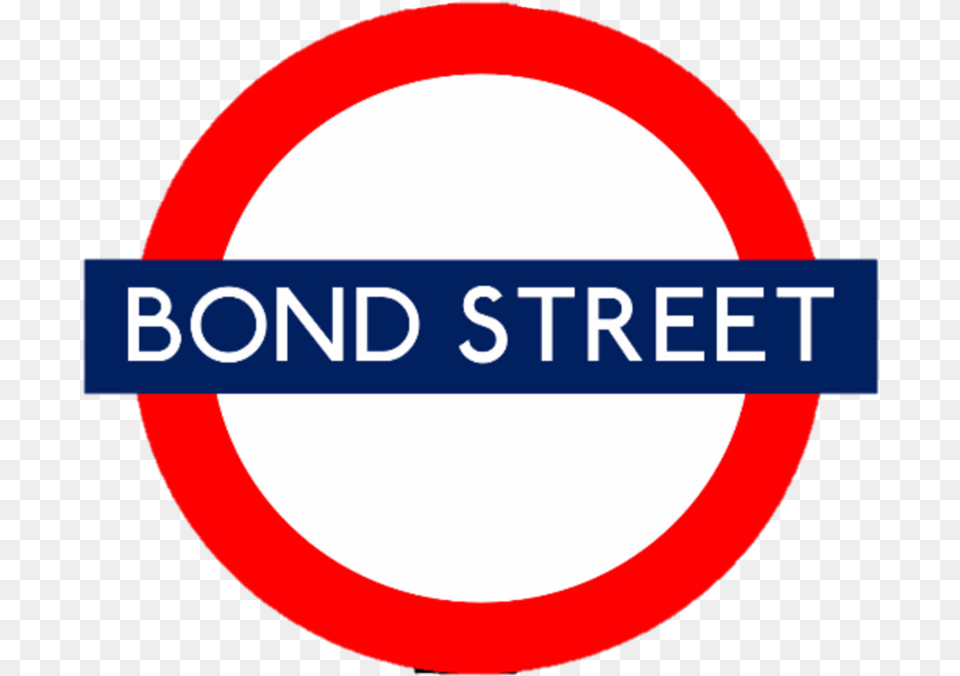 Editable Tube Station Table Number Bond Street Station, Sign, Symbol, Logo Free Transparent Png