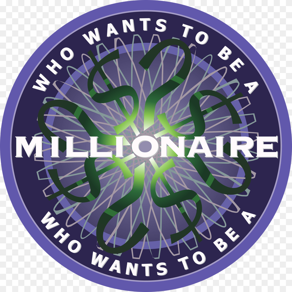 Editable Who Wants To Be A Millionaire Logo, Machine, Spoke, Disk Free Png Download