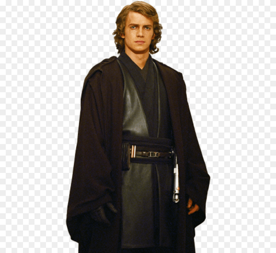 Edited Star Wars Anakin Skywalker, Clothing, Coat, Fashion, Adult Free Transparent Png