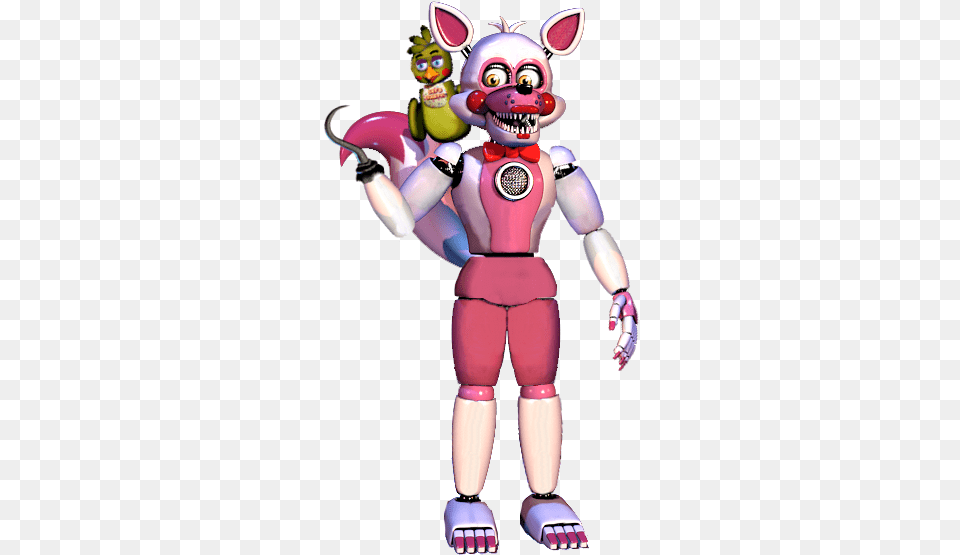 Editfnaf Funtime Foxy Arms, Robot, Baby, Person Png