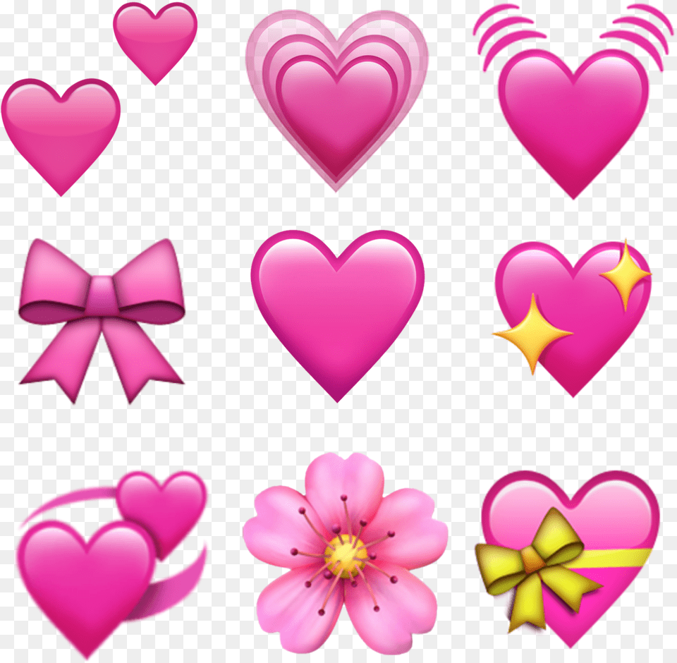 Editing Overlay And Image Flower Ios Emoji, Heart, Purple, Petal, Plant Png