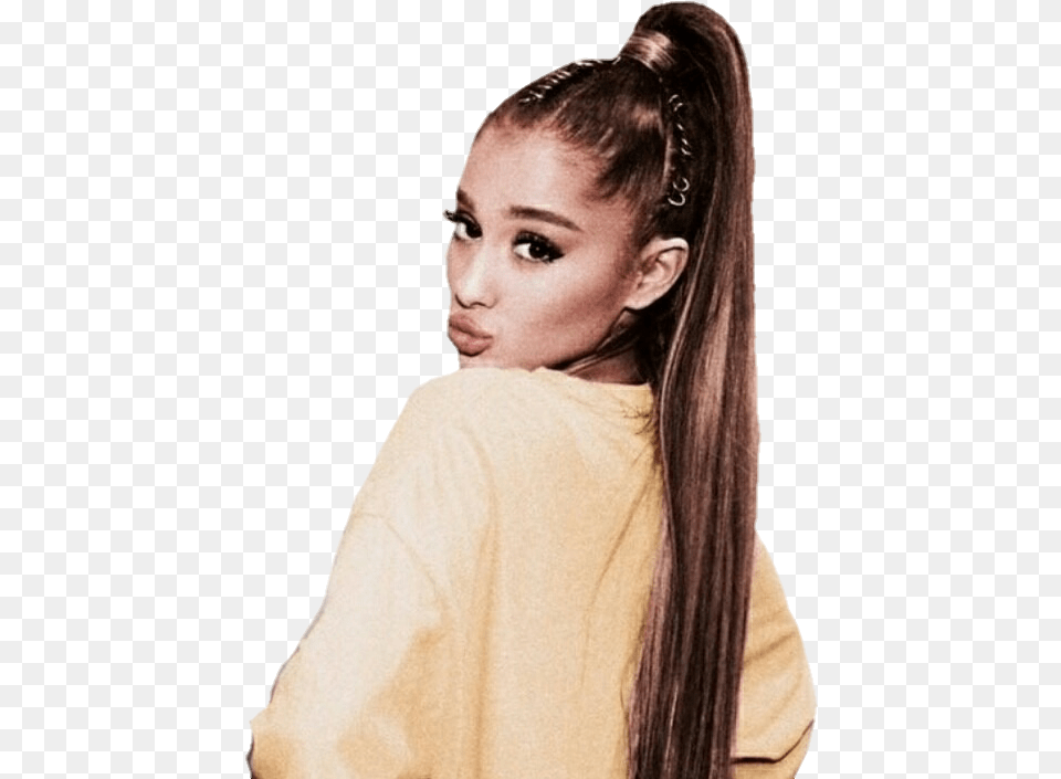 Editing Template And My Everything Image Ariana Grande Cute Edit, Child, Ponytail, Photography, Person Png