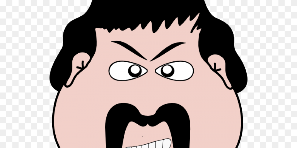 Editingsoftware Clipart Angry Man Face, Head, Person Png Image