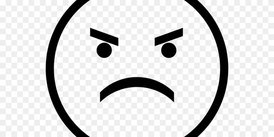 Editingsoftware Clipart Angry Man Face Angry Face Clipart Transparent, Gray Free Png Download