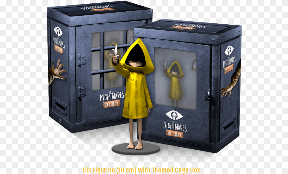 Edition Image Bandai Namco Entertainment Little Nightmares Six Edition, Clothing, Coat, Adult, Person Free Png