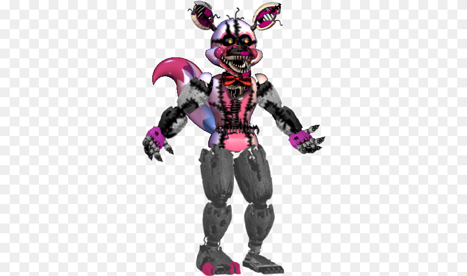 Editnightmare Funtime Foxy Nightmare Funtime Foxy Gif, Person, Electronics, Hardware, Robot Png