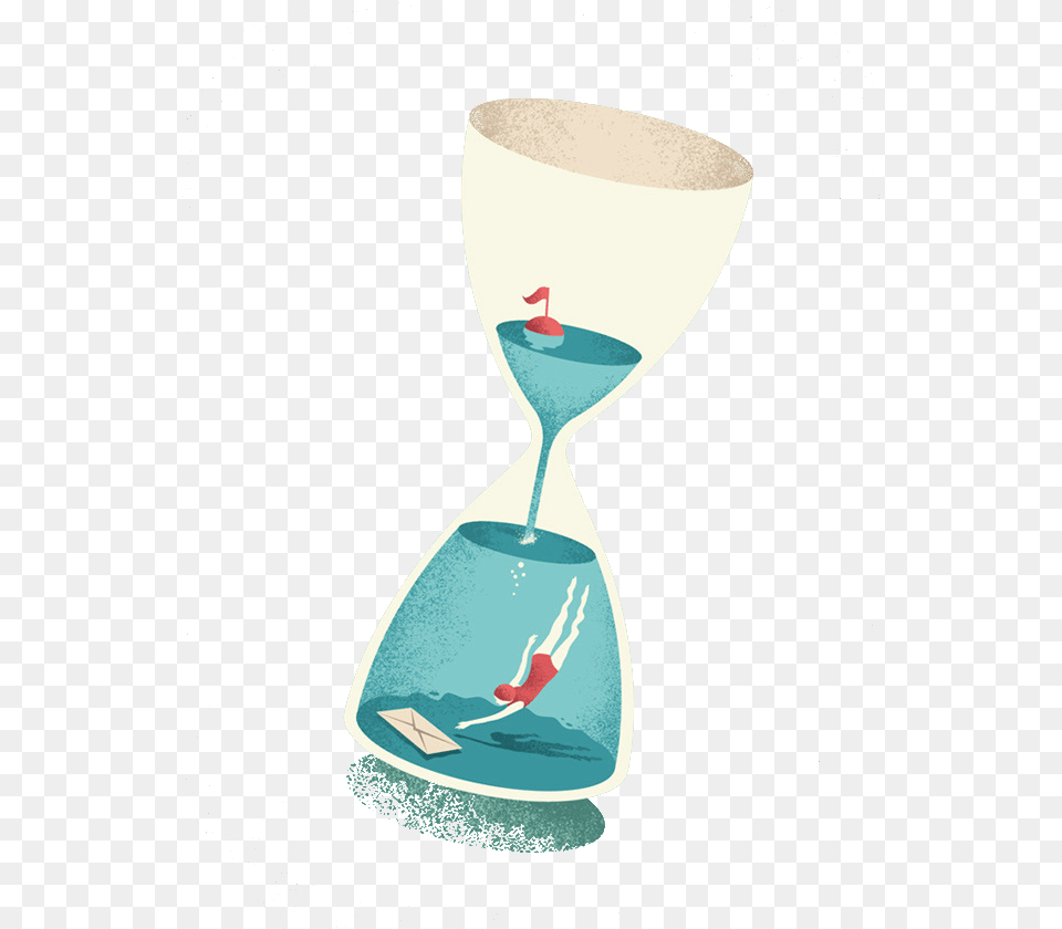 Editorial Illustration Tips, Hourglass Free Png Download