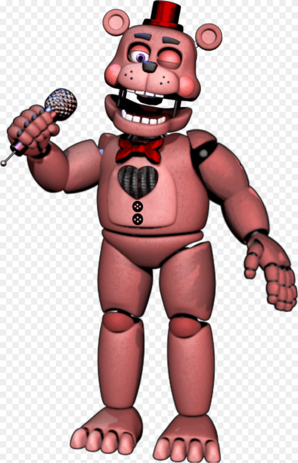 Editpassionate Five Nights At Freddy39s Rockstar Freddy, Electrical Device, Microphone, Baby, Person Free Png