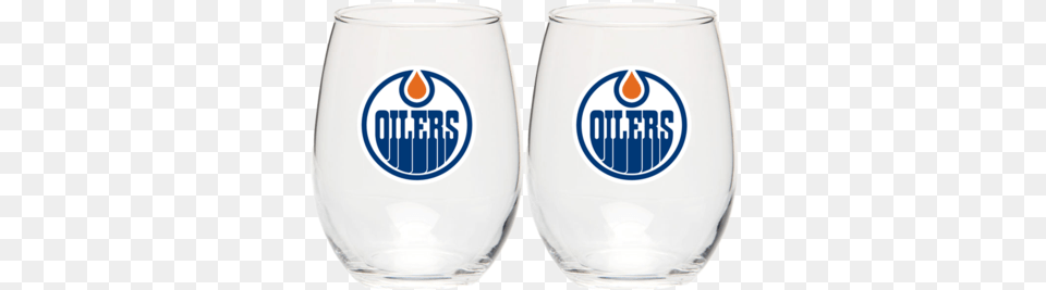 Edmonton Oilers 2 Pack Stemless Wine Glasses Edmonton Oilers Mug, Glass, Cup Free Png