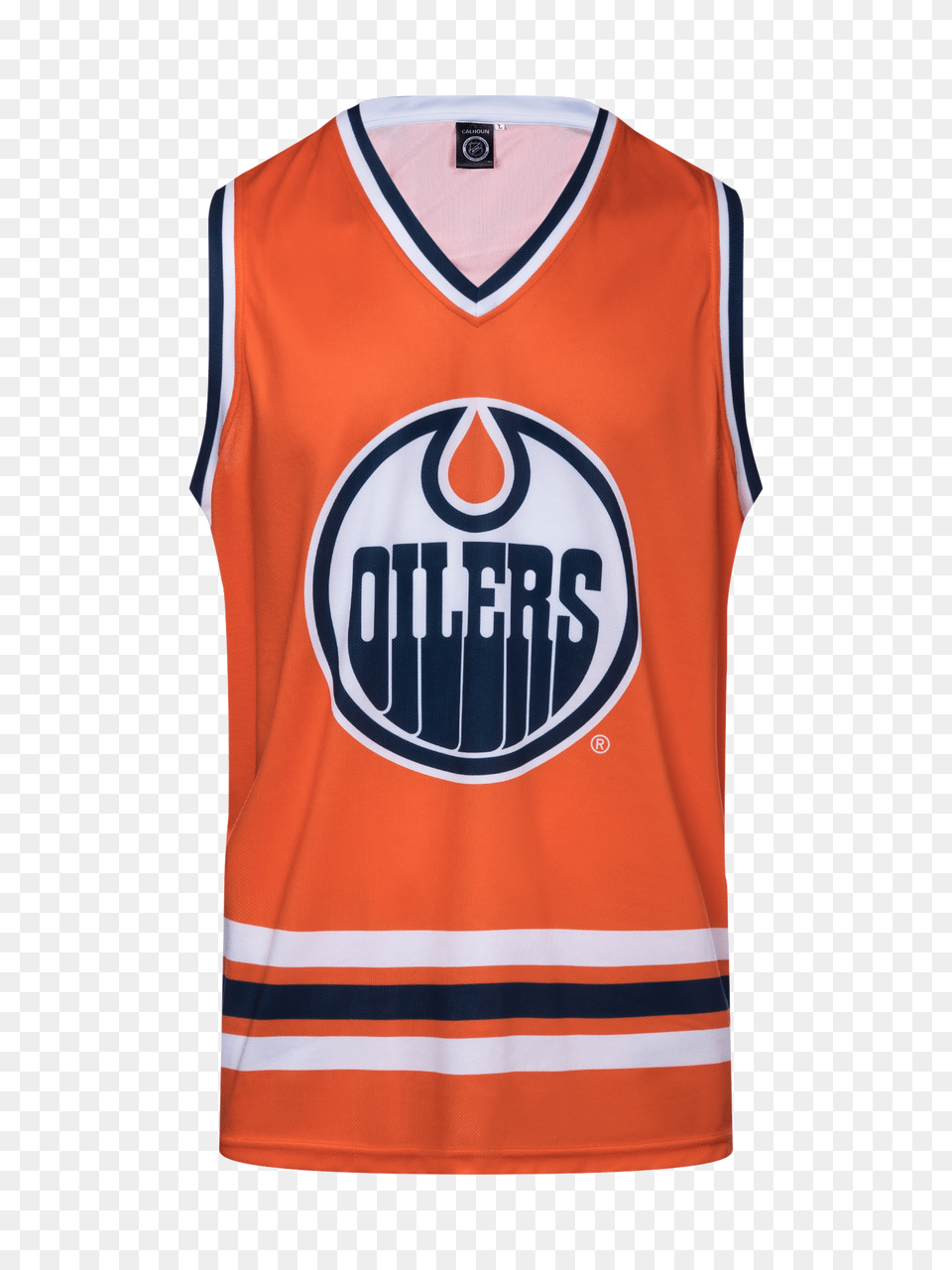 Edmonton Oilers Hockey Tank Bench Clearers, Clothing, Shirt, Jersey, T-shirt Png Image