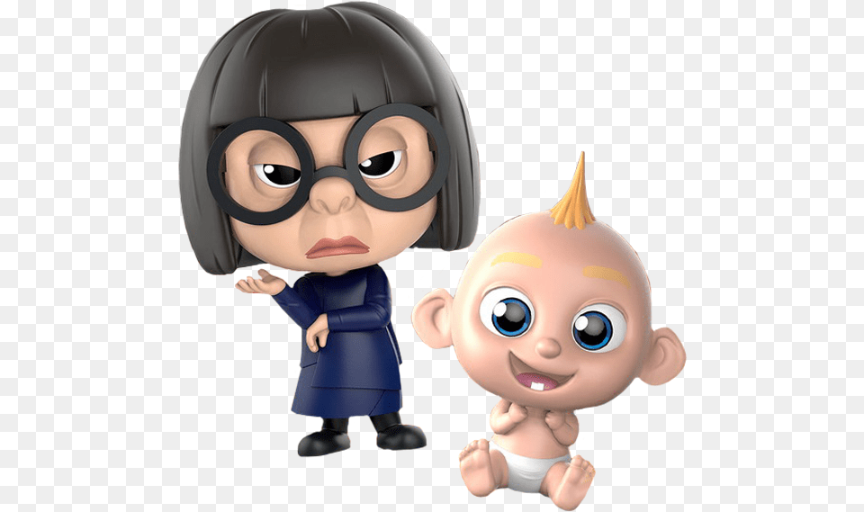 Edna And Jack Incredibles, Face, Head, Person, Baby Free Transparent Png