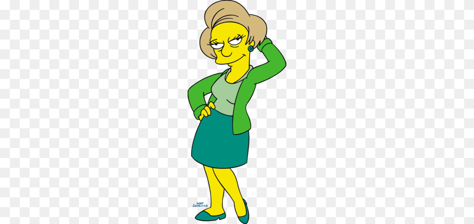 Edna Krabappel, Baby, Cleaning, Person, Face Png