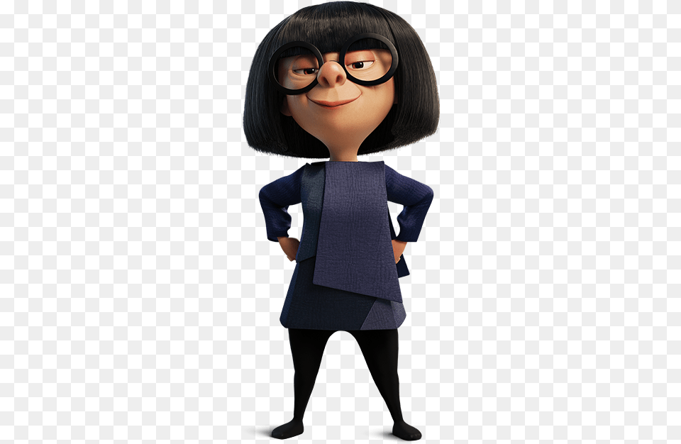 Edna Mode Incredibles 2 Characters Edna, Accessories, Glasses, Person, Female Png