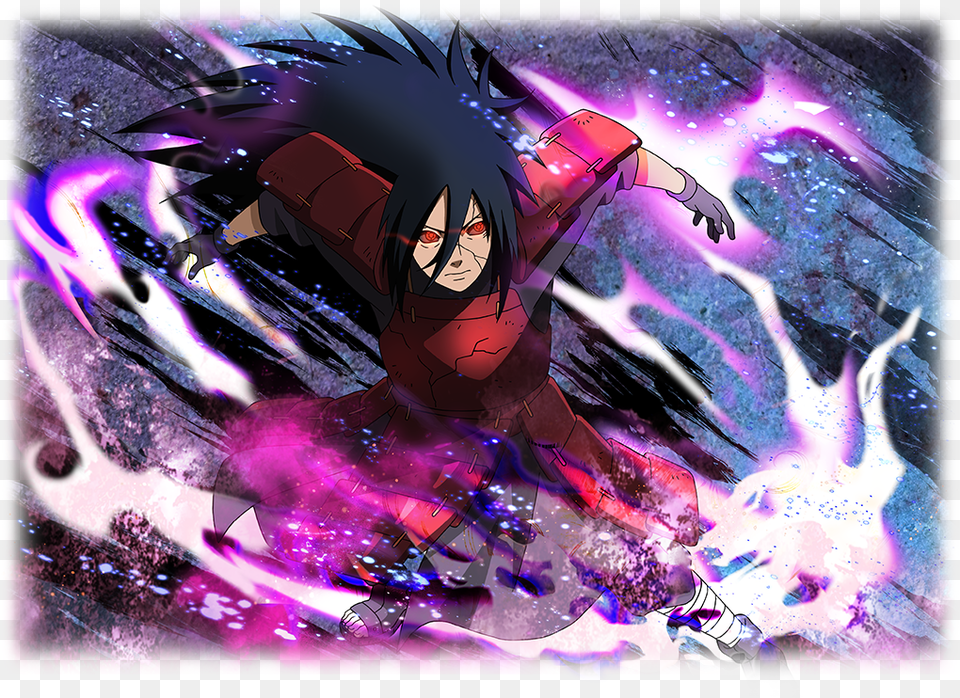 Edo Madara Naruto Blazing, Person, Face, Head, Book Free Png Download