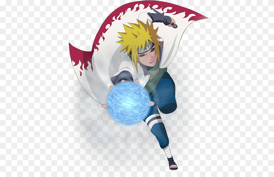 Edo Tensei Minato Character, Publication, Book, Comics, Sphere Free Png