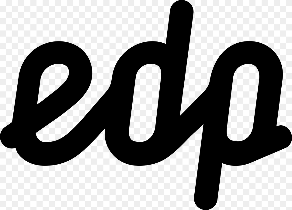 Edp Logo White, Gray Png Image