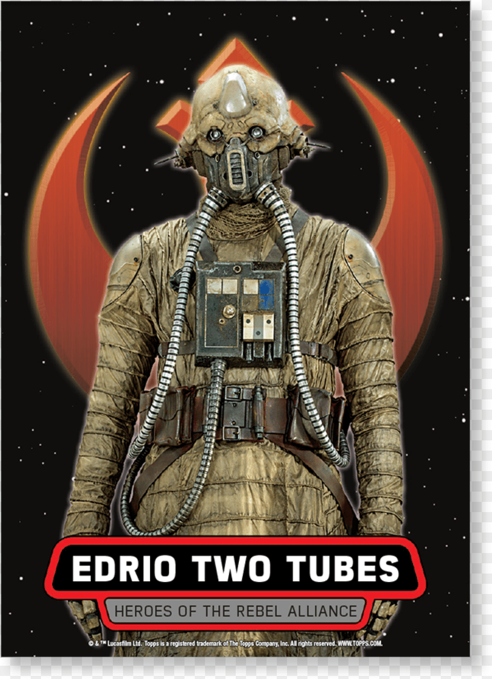 Edrio Two Tubes 2016 Star Wars Rogue One Series One Poster, Adult, Male, Man, Person Free Transparent Png