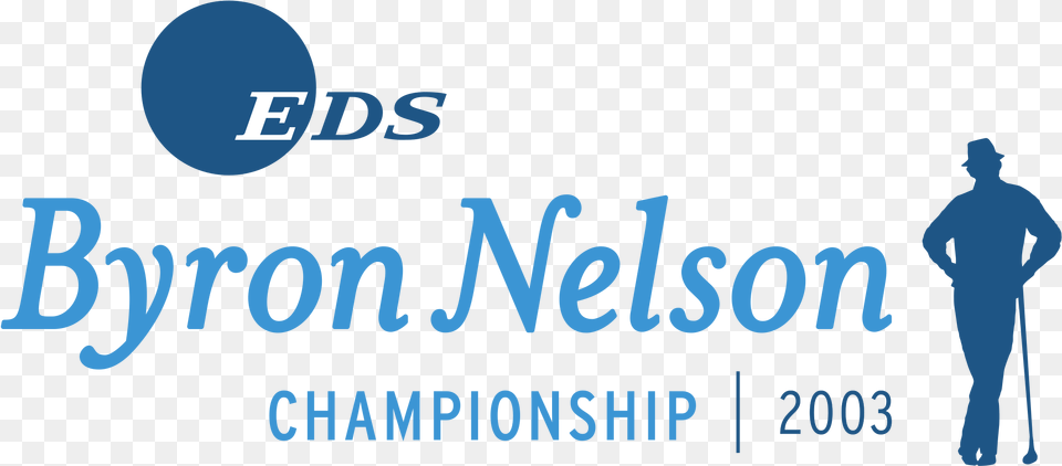 Eds Byron Nelson Championship Logo Transparent Hp Eds, Adult, Male, Man, Person Png Image