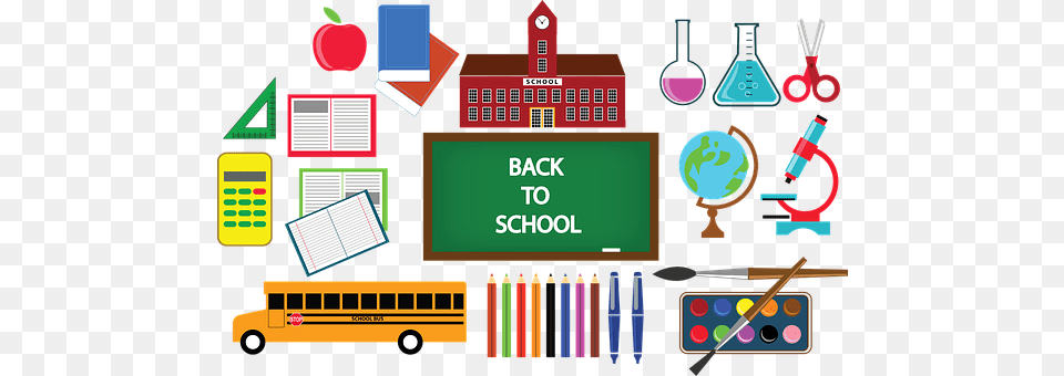 Education Bus, Transportation, Vehicle Png Image