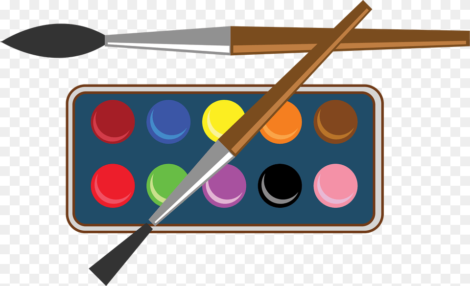 Education Clipart, Paint Container, Brush, Device, Tool Free Png
