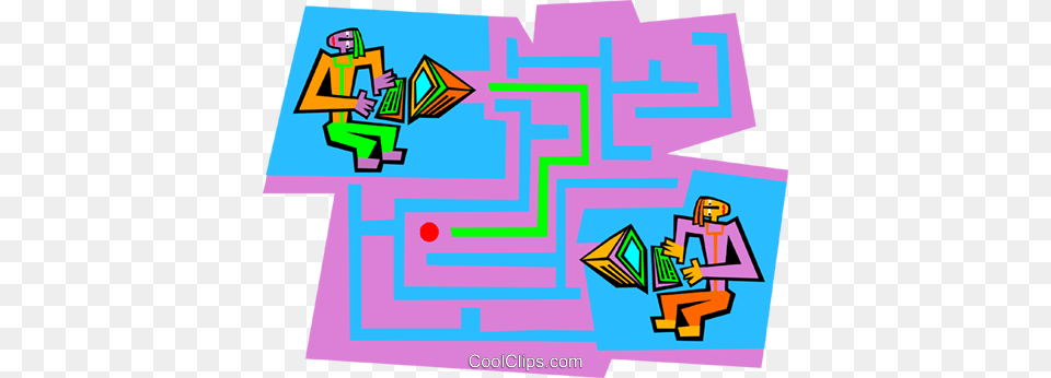 Education Computing Maze Royalty Vector Clip Art Free Png