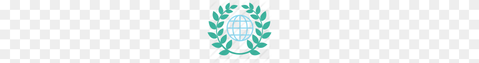 Education Globe Laurel Science Wreath Icon, Leaf, Plant, Sphere, Face Free Png