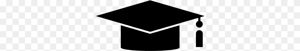 Education Graduate Cap School Learning Job Seeker Graduation, Gray Free Png Download