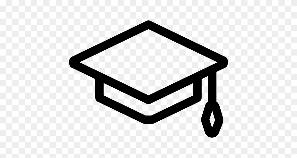 Education Icon, Gray Png