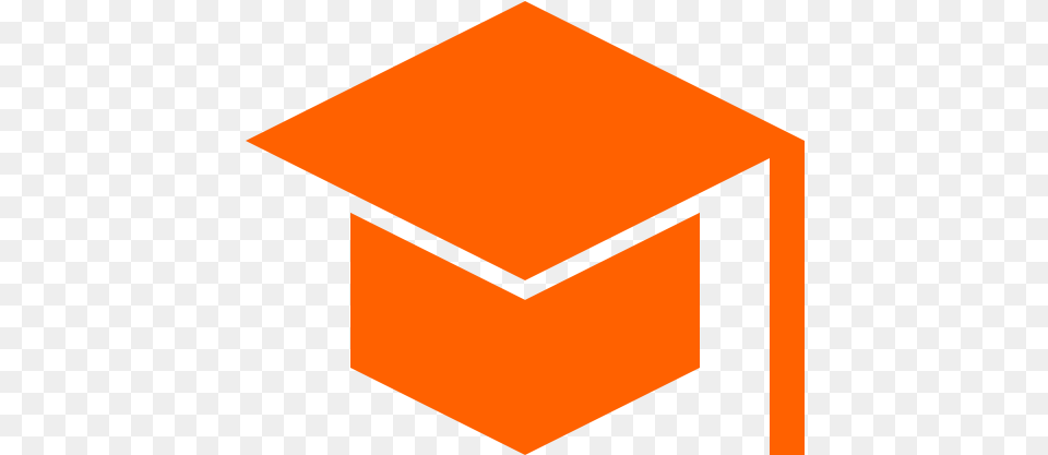 Education Icon Symbol Orange University College Icon, Envelope, Mail, Blackboard Free Transparent Png