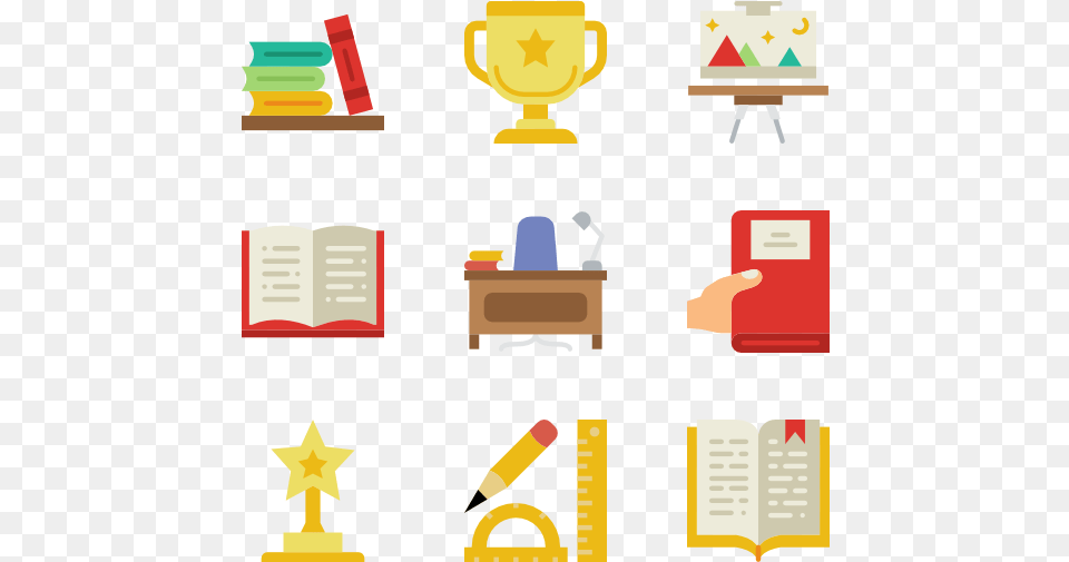 Education Utensils School Tools Vector Free Png